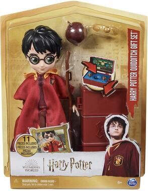Harry Potter Quidditch Doll Playset 8 Inch Gryffindor Figure and Accessories